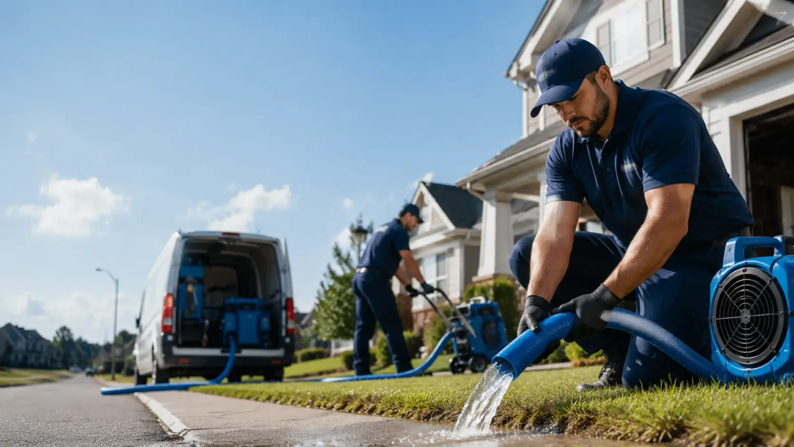 Flood Damage Restoration in North Palm Springs, CA